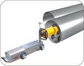 X射线管道爬行器